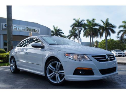 2012 volkswagen cc r-line 6 speed manual 1 owner clean carfax immaculate florida