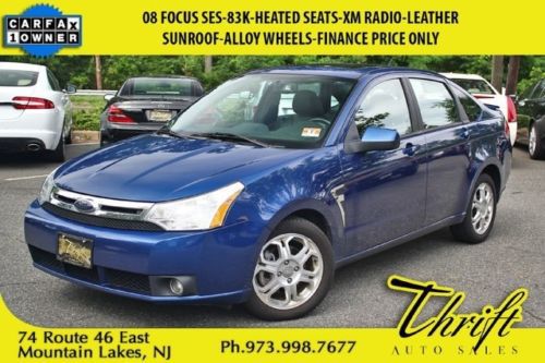 08 focus ses-83k-heated seats-sunroof-leather-sunroof-finance price only
