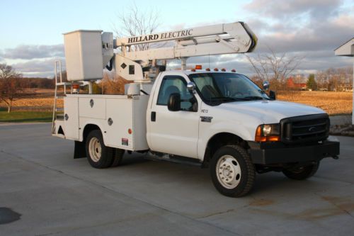 Sand Lake Auto >> Find used 1999 Ford F450 Ford Bucket Truck 37' Boom Basket Utility Service Tree Diesel in Sand ... Sand Lake Auto >> Find used 1999 Ford F450 Ford Bucket Truck 37' Boom Basket Utility Service Tree Diesel in Sand ...
