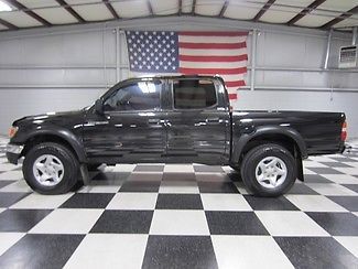 1 owner double cab black all power cloth 4x4 sr5 v6 4-door extras bargain nice
