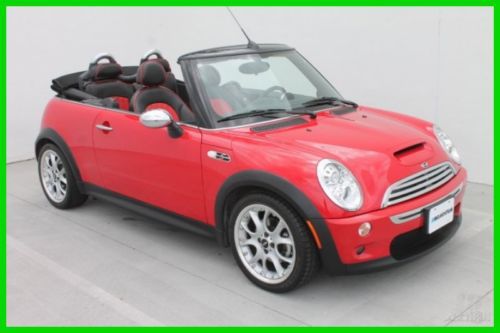 2008 mini cooper s only 12k miles*convertible*manual*heated seats*we finance!
