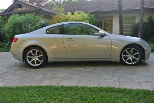 2004 infiniti g35 coupe -- runs great, good condition, leather seats