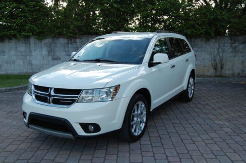 2012 dodge journey 3.6l crew loaded gas saver low highway miles