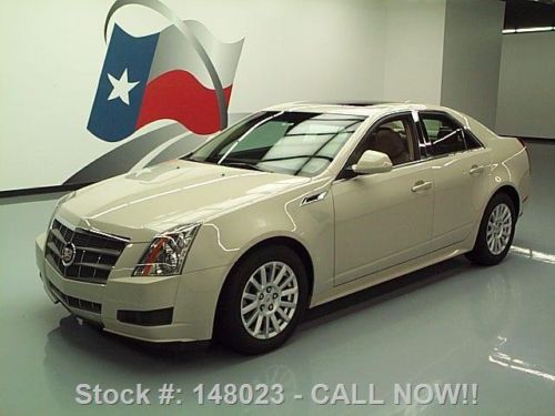 2011 cadillac cts 4 3.0 lux awd pano roof htd seats 22k texas direct auto