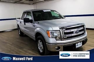 13 ford f-150 4 door crew cab xlt, 5.0 l v8, ford certified pre owned