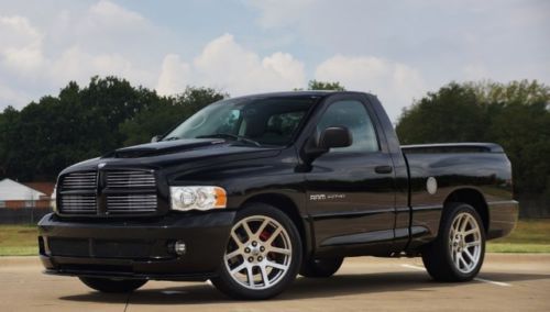 2004 viper-powered srt-10 truck with new tires!!  black/black!! financing!!
