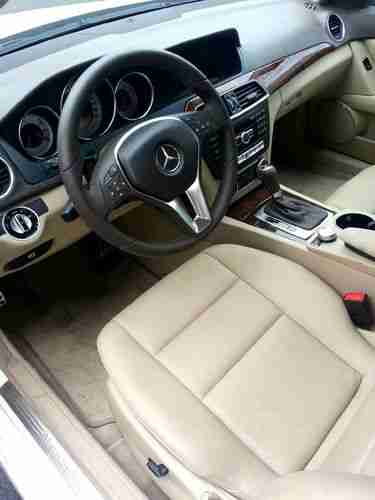 Find Used 2012 Mercedes C250 Automatic Tan Leather Interior