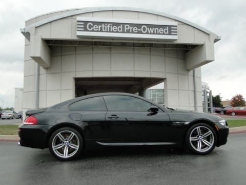 2008 bmw m6 coupe 40k v10 smg 7-speed blacked out red leather 0-60 4.6