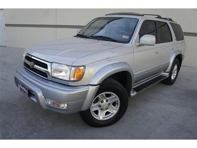 00 toyota 4runner 4wd limited wood leather sunroof alloy towing must see!!!!