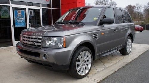 07 range rover sport supercharged 20 wheels  only 43k miles $0 dn $479/month!