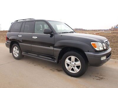 2007 lexus lx 470 4x4 / navigation / heated leather / roof / very clean