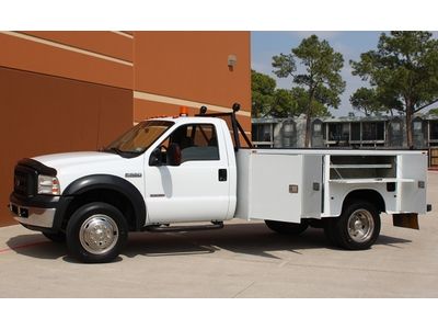 2007 ford f550 xl 2wd diesel knapheide service utility bed 1owner fully serviced