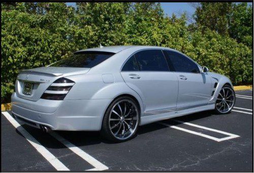 2007 custom mercedes s550 w/full body kit 22" lexani wheels-31k miles