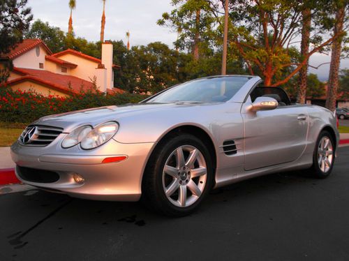 2003 mercedes benz sl500 convertible roadster!! simply beautiful!!! clean title!