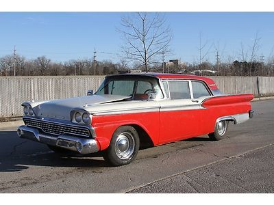 1959 ford fairlane galaxie 2 door coupe 302