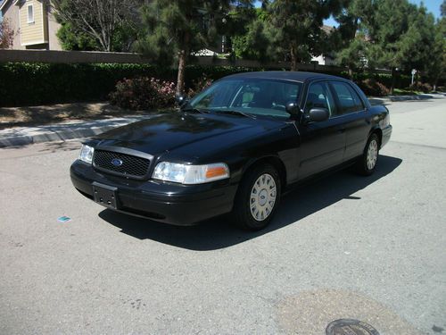 2005 ford crown victoria police interceptor sedan, no reserve