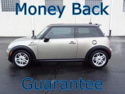 Mini cooper s coupe supercharged auto leather heated seats sunroof cd no reserve