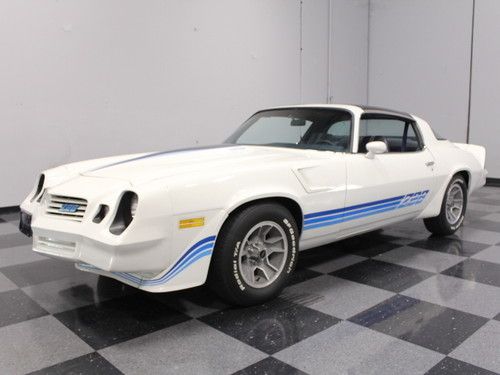 Rare white on blue z28 t-top, great period-correct look, solid driver!!