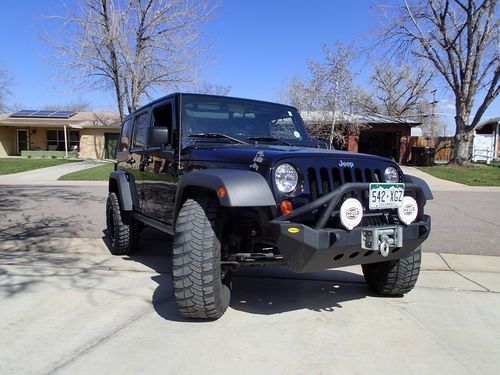 Rare - black ops edition jeep rubicon!! many mods. full factory warrenty.
