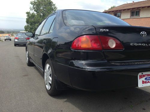 Toyota corolla black type s 2002 great condition run great ac cold