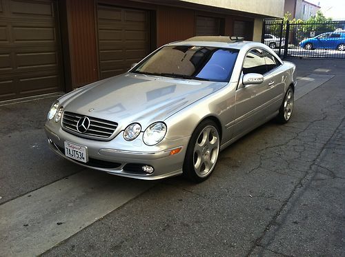 03 mercedes cl class cl500 silver brabus only 29k miles loaded cl600 cl55 cl65