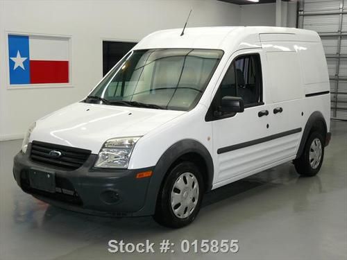 2010 ford transit connect xl cargo privacy glass 27k mi texas direct auto