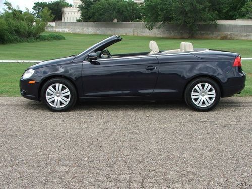 09 vw eos 2.0t hardtop convertible komfort sunroof auto immaculate