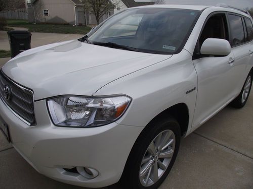 2008 toyota highlander hybrid limited sport utility 4-door 3.3l