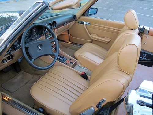 1984 mercedes-benz 380 series convertible
