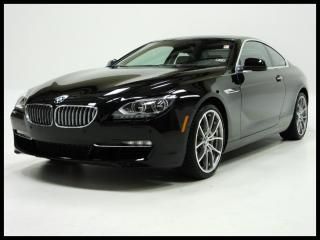 2012 bmw 6 series 2dr cpe 650i   leather sunroof navigation