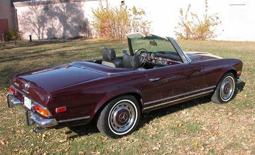 1971 mercedes benz 280sl expertly maintained very nice example ready to drive