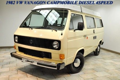 1982 vw vanagon campmobile westfalia diesel manual wow lqqk