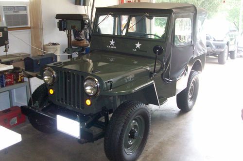 1948 jeep willys cj2a total restoration