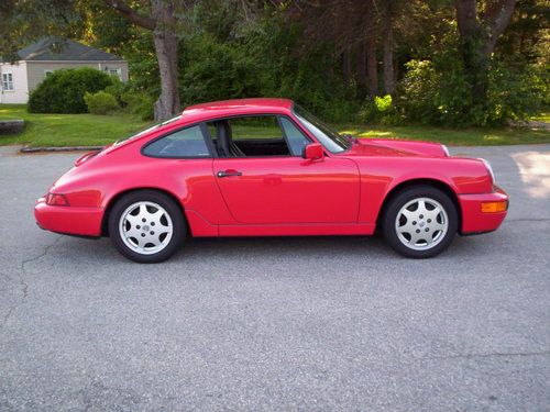 1989 porsche 911 carrera 4 low miles original paint  2 owners az car garage kept