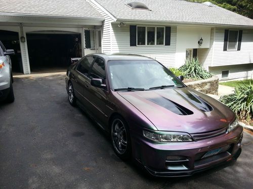 1996 honda accord lambo doors custom paint