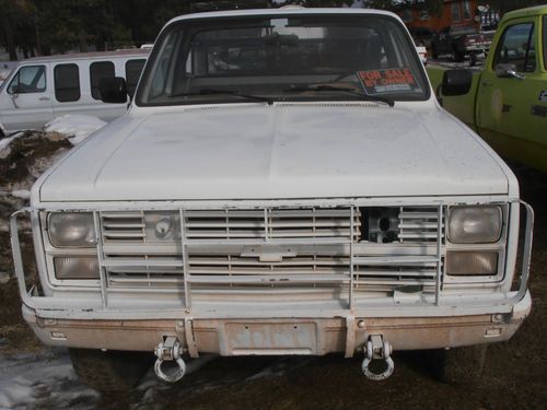 1984 chevy military pu diesel 1 ton 4x4 dana 60 front end low mileage