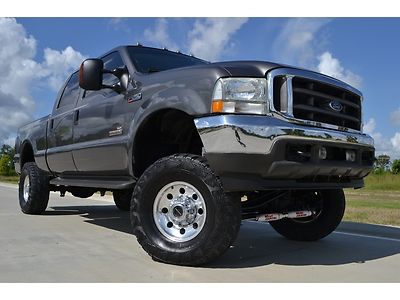 2004 ford f-250 crew cab lariat 4x4 diesel lifted
