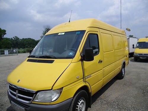 2003 dodge sprinter 158" w/b ex dhl van