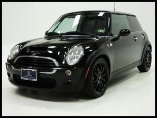2004 mini cooper s 6 speed pano roof leather heated seats xenon 18" works wheels