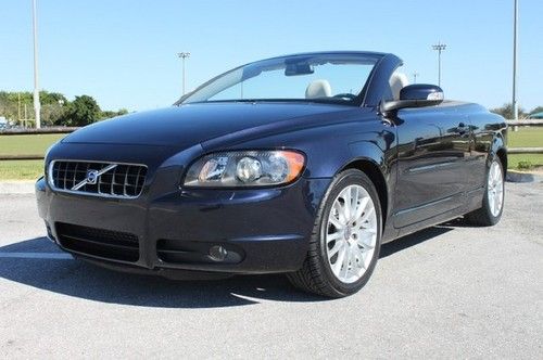 2008 volvo c70 loaded! only 12,500 miles! one-owner florida car!