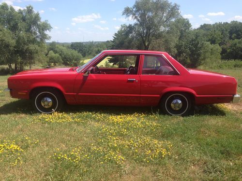 1980 ford fairmont grandma car lsx project coyote project rare red/red 4 spd