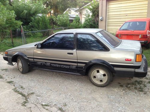 1985 TOYOTA COROLLA SPORT GTS TWIN CAM16 AE88 AE86 NEW VIDEO NO RESERVE, im...