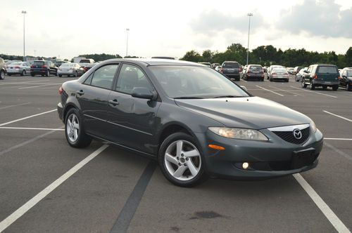 2003 gray mazda 6 sedan 4 cyl gas saver clean title ice cold a/c automatic trans