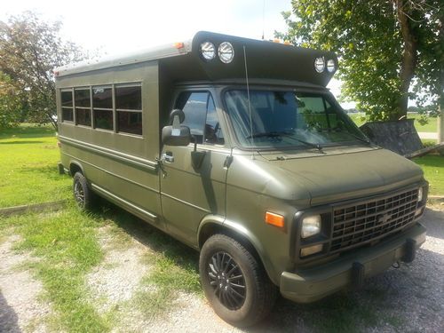 1993 chevy bus conversion