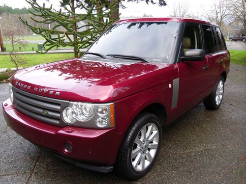 2006 land rover range rover hse - fully loaded - navigation - *canada*