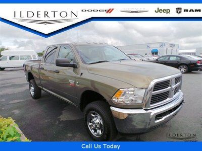 St 4x4 crew cab 4 wd diesel manual 6.7l cd tow package one owner clean car fax