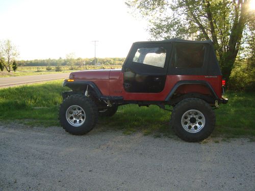 1987 jeep wrangler with small block chevy