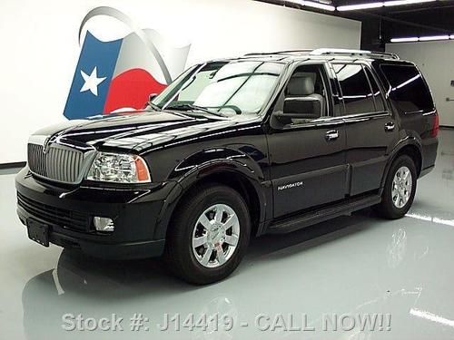 2006 lincoln navigator 7-passenger climate leather dvd texas direct auto