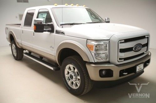 2014 king ranch crew 4x4 fx4 navigation sunroof leather heated 20s aluminum
