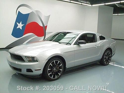 2012 ford mustang v6 performance 6-speed 19" wheels 34k texas direct auto